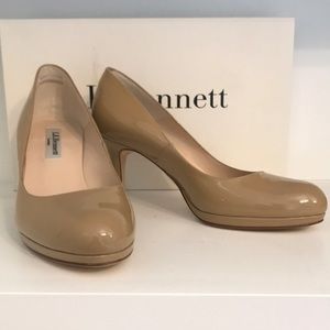 LK Bennett Sybila Pumps Taupe Patent